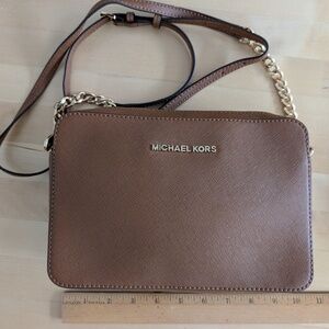 Brown Michael Kors Cross body bag